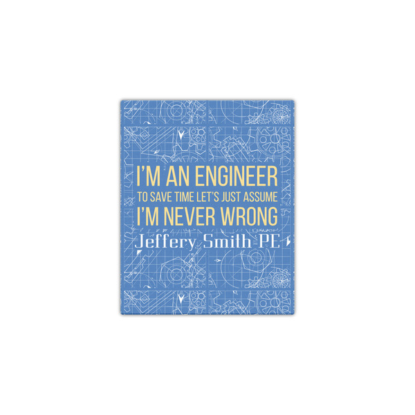 Engineer Quotes 11x14 - Canvas Print - Front View