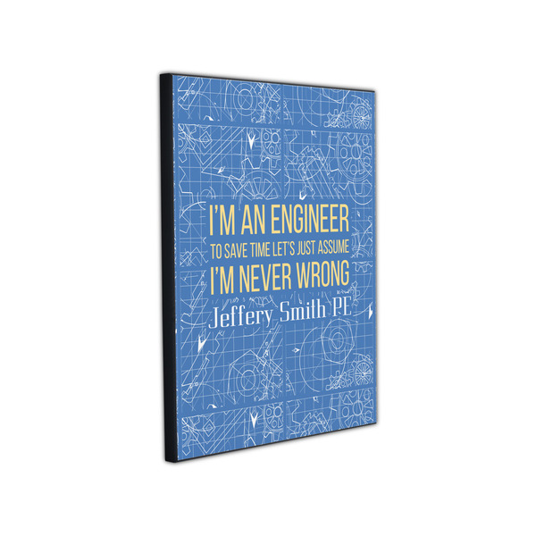 Engineer Quotes 11x14 Wood Print - Angle View