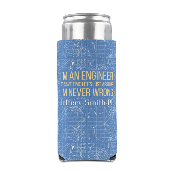 Engineer Quotes 12oz Tall Can Sleeve - FRONT (on can)