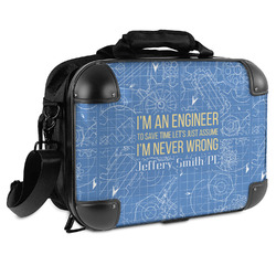 Engineer Quotes Hard Shell Briefcase - 15" (Personalized)