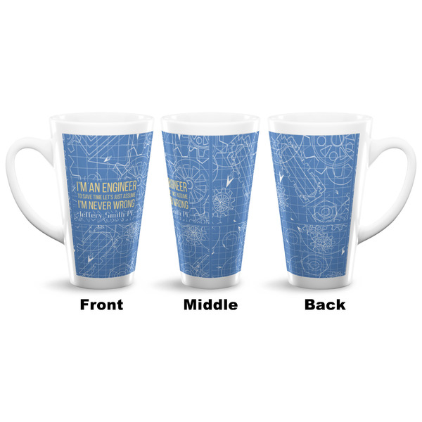 Engineer Quotes 16 Oz Latte Mug - Approval
