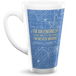 Engineer Quotes Latte Mug (Personalized)