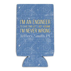 Engineer Quotes Can Cooler (16 oz) (Personalized)