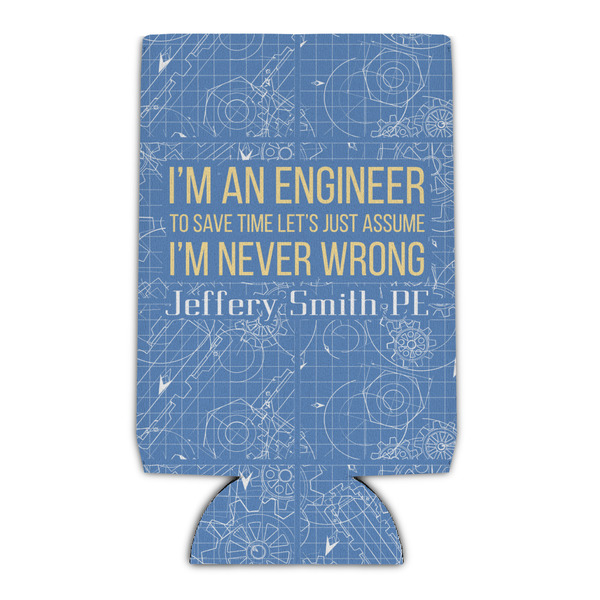 Custom Engineer Quotes Can Cooler (Personalized)