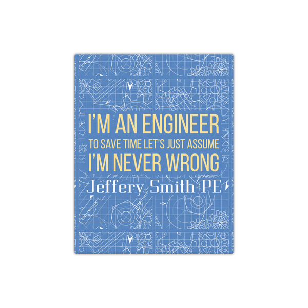 Engineer Quotes 16x20 - Canvas Print - Front View