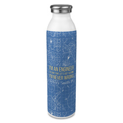 Engineer Quotes 20oz Stainless Steel Water Bottle - Full Print (Personalized)