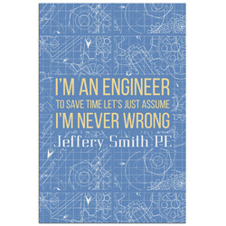 Engineer Quotes Poster - Matte - 24x36 (Personalized)
