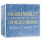 Engineer Quotes 3-Ring Binder Main- 3in