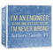 Engineer Quotes 3-Ring Binder - 3 inch (Personalized)
