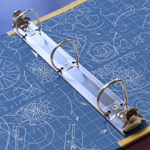 Engineer Quotes 3 Ring Binders - Full Wrap - 1" - DETAIL