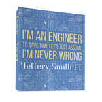 Engineer Quotes 3 Ring Binder - Full Wrap - 1" (Personalized)