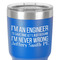 Engineer Quotes 30 oz Stainless Steel Ringneck Tumbler - Blue - Close Up