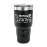 Engineer Quotes 30 oz Stainless Steel Tumbler (Personalized)