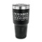 Engineer Quotes 30 oz Stainless Steel Ringneck Tumblers - Black - FRONT