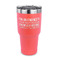 Engineer Quotes 30 oz Stainless Steel Ringneck Tumblers - Coral - FRONT