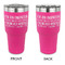 Engineer Quotes 30 oz Stainless Steel Ringneck Tumblers - Pink - Double Sided - APPROVAL