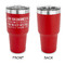 Engineer Quotes 30 oz Stainless Steel Ringneck Tumblers - Red - Single Sided - APPROVAL