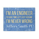 Engineer Quotes 5' x 7' Patio Rug (Personalized)
