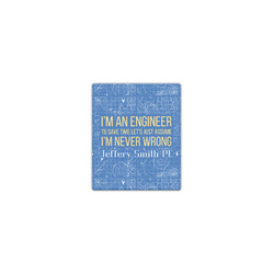 Engineer Quotes Canvas Print - 8x10 (Personalized)