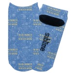Engineer Quotes Adult Ankle Socks (Personalized)