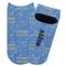 Engineer Quotes Adult Ankle Socks - Single Pair - Front and Back