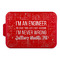 Engineer Quotes Aluminum Baking Pan with Red Lid (Personalized)