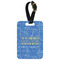 Engineer Quotes Metal Luggage Tag w/ Name or Text