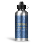 Engineer Quotes Water Bottle - Aluminum - 20 oz (Personalized)