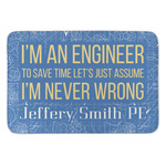 Engineer Quotes Anti-Fatigue Kitchen Mat (Personalized)