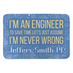 Engineer Quotes Anti-Fatigue Kitchen Mat (Personalized)