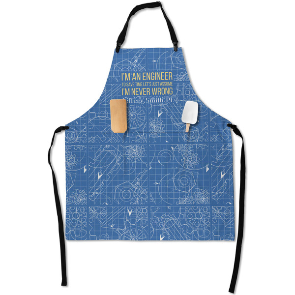 Custom Engineer Quotes Apron With Pockets w/ Name or Text