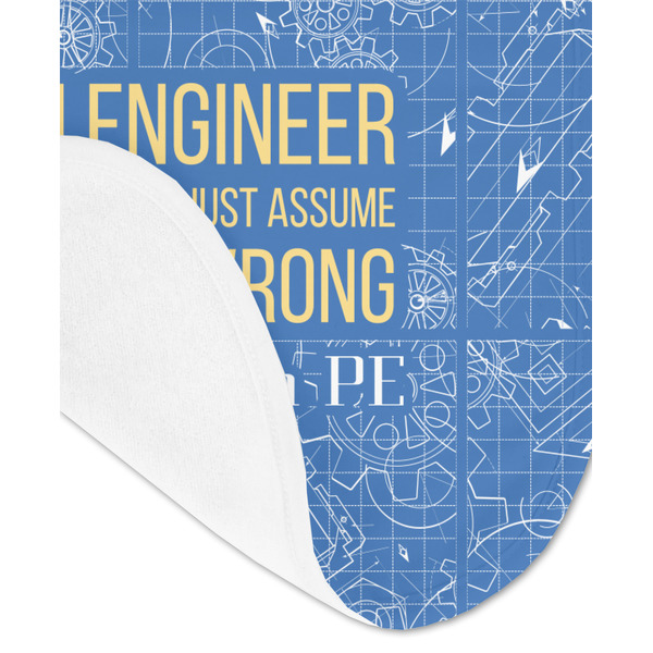 Engineer Quotes Baby Bib - AFT detail