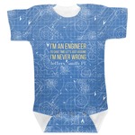 Engineer Quotes Baby Bodysuit 0-3 (Personalized)