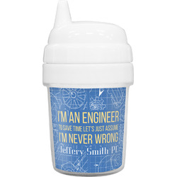 Engineer Quotes Baby Sippy Cup (Personalized)