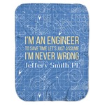 Engineer Quotes Baby Swaddling Blanket (Personalized)