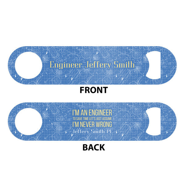 Engineer Quotes Bar Bottle Opener - White - Approval