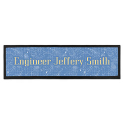 Engineer Quotes Bar Mat - Large (Personalized)