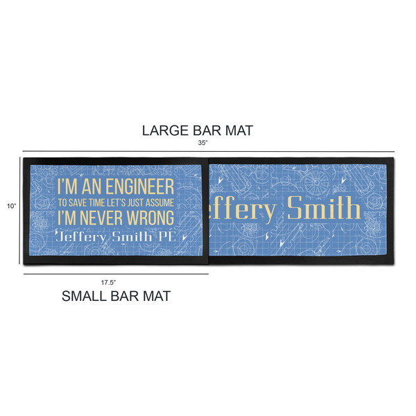 Engineer Quotes Bar Mats - Sizing Chart