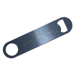 Engineer Quotes Bar Bottle Opener - Silver w/ Name or Text
