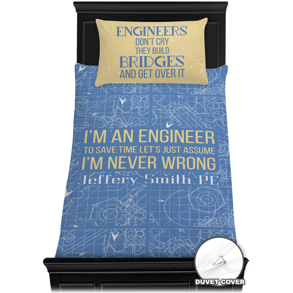 Engineer Quotes Bedding Set (TwinXL) - Duvet