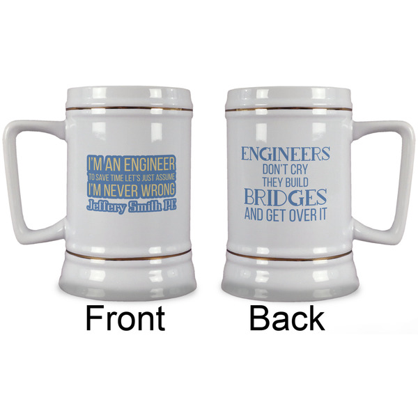 Engineer Quotes Beer Stein - Approval