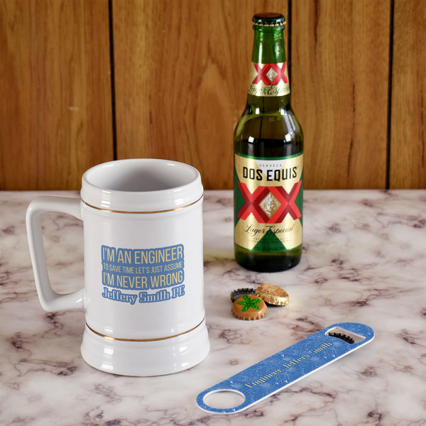Engineer Quotes Beer Stein - In Context