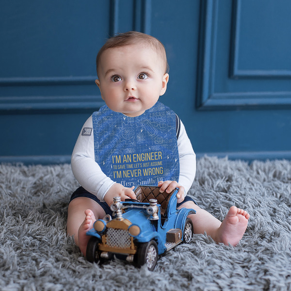 Engineer Quotes Bib Lifestyle Boy