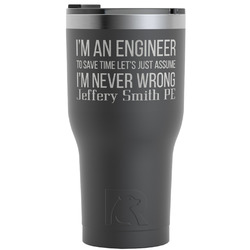 Engineer Quotes RTIC Tumbler - 30 oz (Personalized)