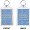 Engineer Quotes Bling Keychain (Front + Back)