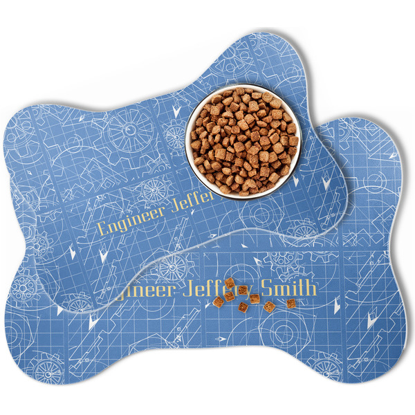 Engineer Quotes Bone Shaped Dog Mats - MAIN