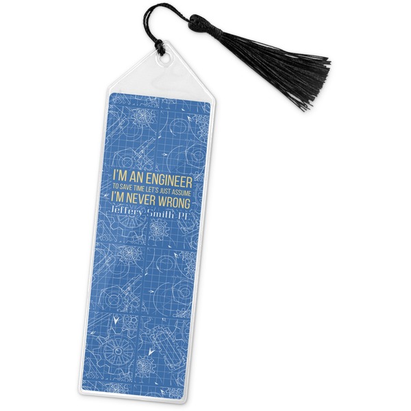 Custom Engineer Quotes Book Mark w/Tassel (Personalized)