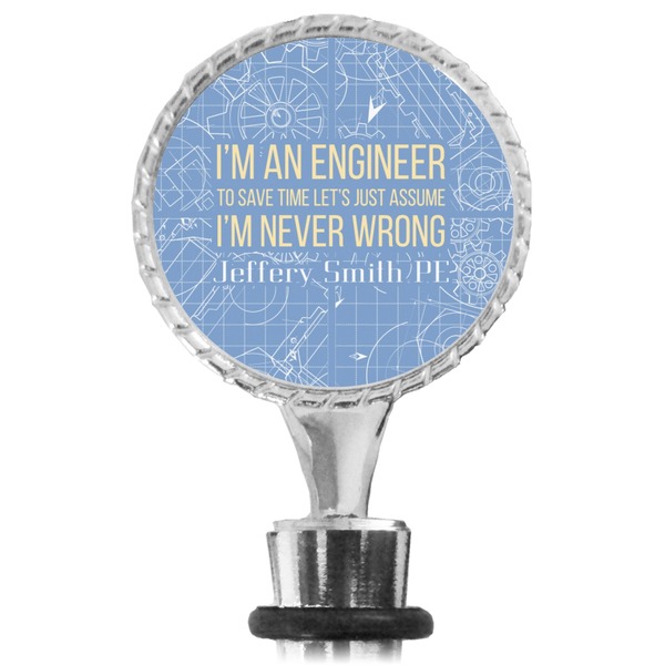 Engineer Quotes Bottle Stopper Main View