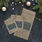 Engineer Quotes Burlap Gift Bags - LIFESTYLE (Flat lay)