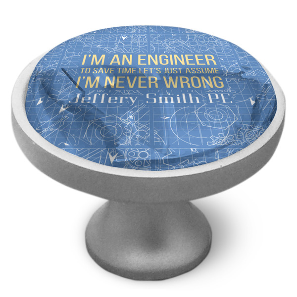 Custom Engineer Quotes Cabinet Knob (Personalized)